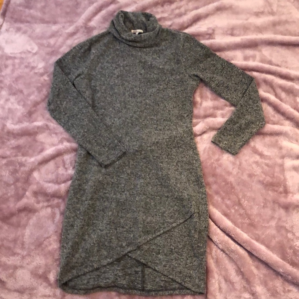 Gray Charlotte Russe Sweater Dress